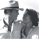 Sir Roger Moore and his daughter, Deborah