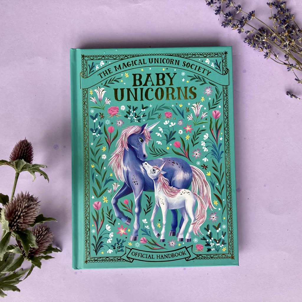Photo of baby Unicorns book 